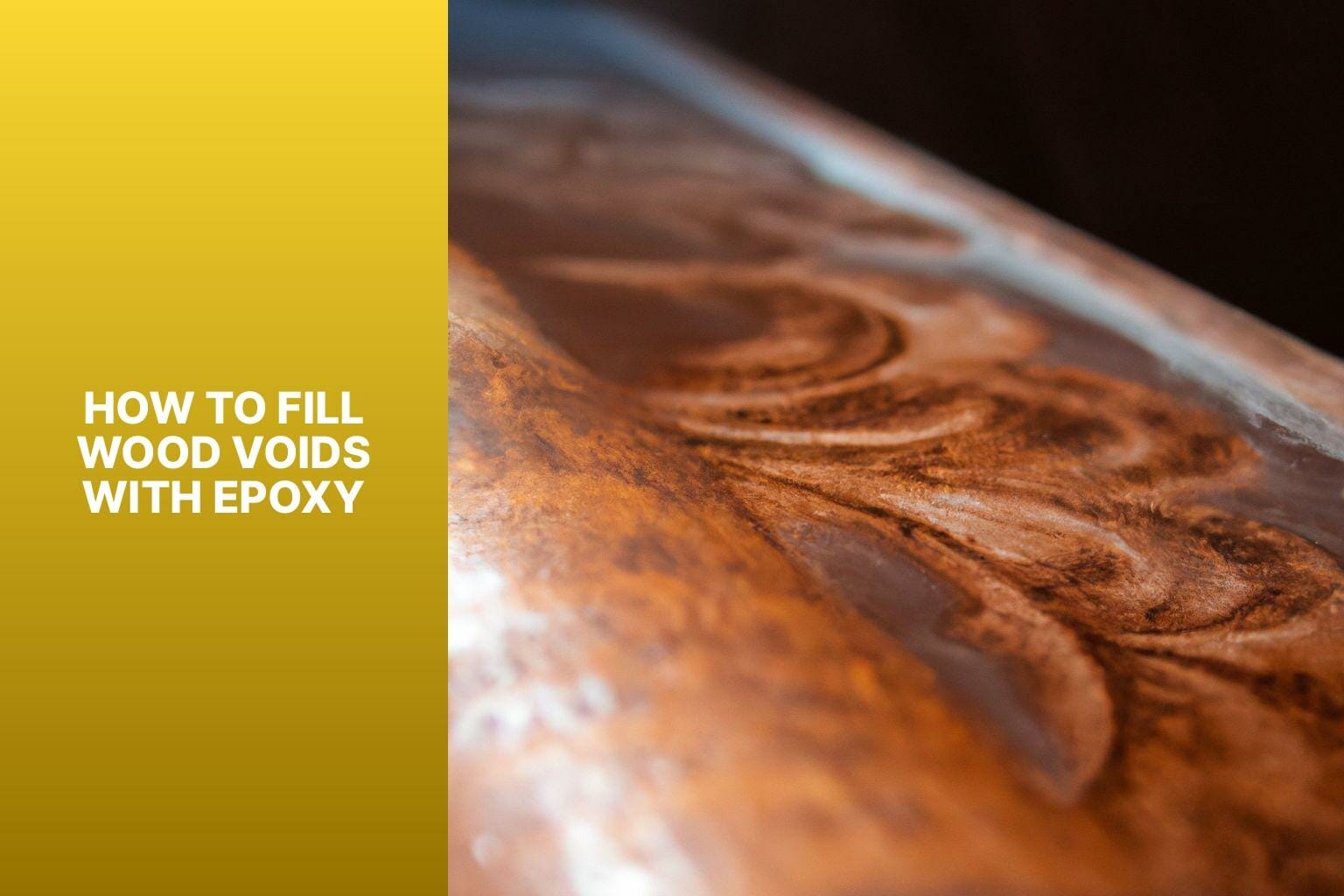 Learn How To Fill Wood Voids With Epoxy StepbyStep Guide