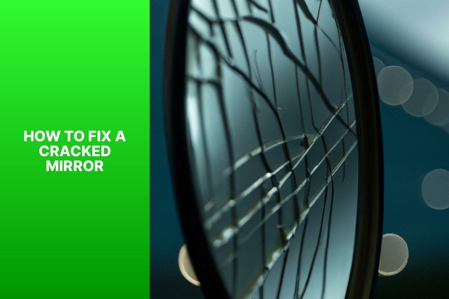 Guide Quick Tips For Fixing A Cracked Mirror